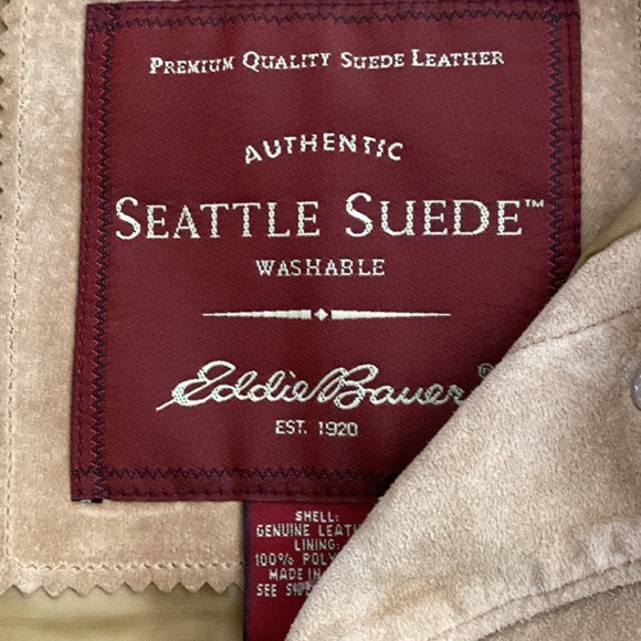 Eddie Bauer Seattle Suede Like New - Picture 4 of 4